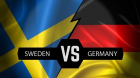 Stock Image: sweden vs germany