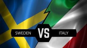 Stock Image: sweden vs italy