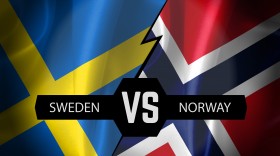 Stock Image: sweden vs norway