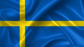 Stock Image: swedish flag - flag of sweden