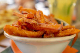 Stock Image: sweet potato fries