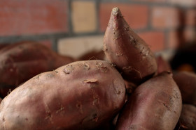 Stock Image: Sweet potatoes