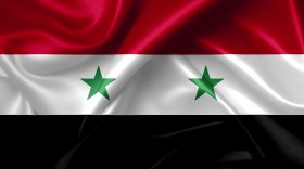 Stock Image: syrian flag