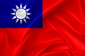 Stock Image: taiwan flag
