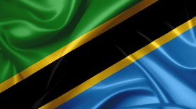 Stock Image: tanzania flag