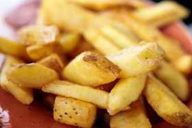 Stock Image: Tasty golden fries