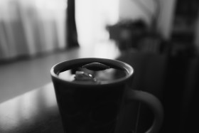 Stock Image: tea at home in case of illness