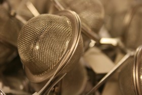 Stock Image: tea strainer