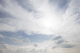 Stock Image: thick cloudy sky
