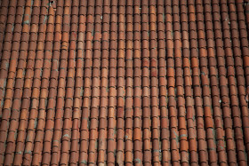 Stock Image: tile roof texture