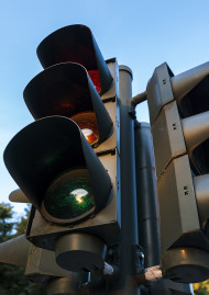 Stock Image: traffic light vertical