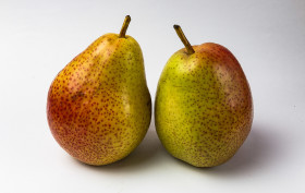 Stock Image: two pretty pears