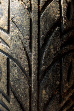 Stock Image: Tyre texture