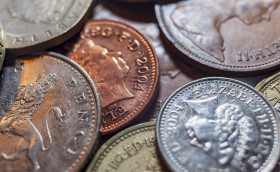Stock Image: UK Pound Background