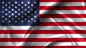 Stock Image: usa flag - us american flag