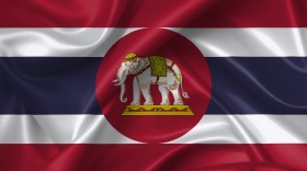 Stock Image: variant flag of thailand