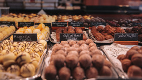 Stock Image: Various chocolates