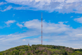 Stock Image: Velbert Langenberg Transmitter Landscape