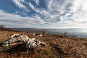 Stock Image: View from the Holy Hill in Mikulov