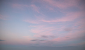 Stock Image: Violet sky for sky replacement