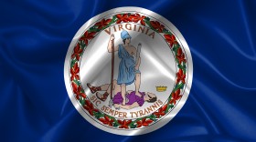 Stock Image: virginia flag