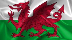 Stock Image: wales flag