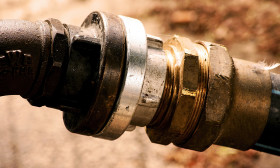 Stock Image: water pipes