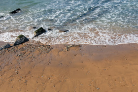 Stock Image: Water, Waves and beach