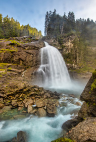 Stock Image: Waterfall in Austria