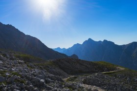 Stock Image: way to zugspitze