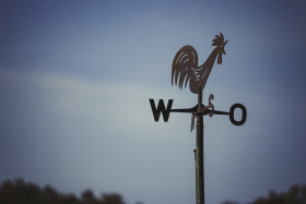 Stock Image: weathercock