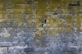 Stock Image: weathered brick wall texture