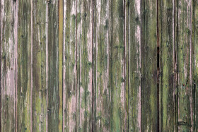 Stock Image: weathered green wood slats texture