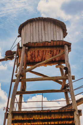 Stock Image: Western Water Tower