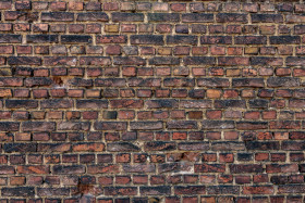 Stock Image: wide zoomed out brick wall texture