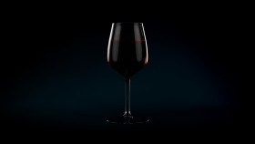 Stock Image: wine glass