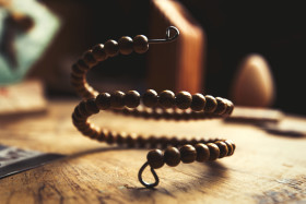 Stock Image: wood bangle