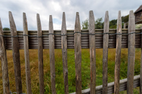Stock Image: Wooden fence