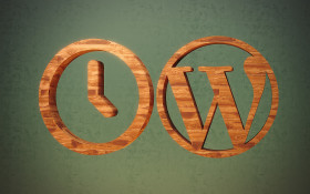 Stock Image: wordpress speed up logo