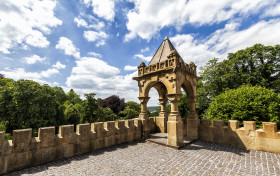 Stock Image: Wuppertal City Park Barmer Anlagen