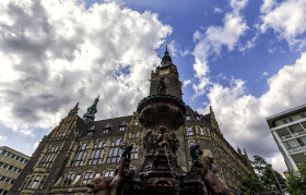 Stock Image: wuppertal elberfeld city hall