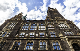 Stock Image: wuppertal elberfeld city hall