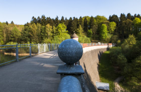 Stock Image: Wuppertal Ronsdorf Talsperre Dam