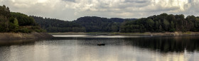 Stock Image: Wuppertalsperre by Remscheid, Radevormwald and Hückeswagen - German Lake