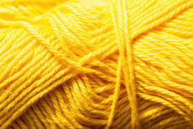 Stock Image: yellow wool background