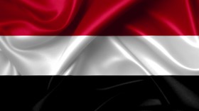 Stock Image: yemen flag